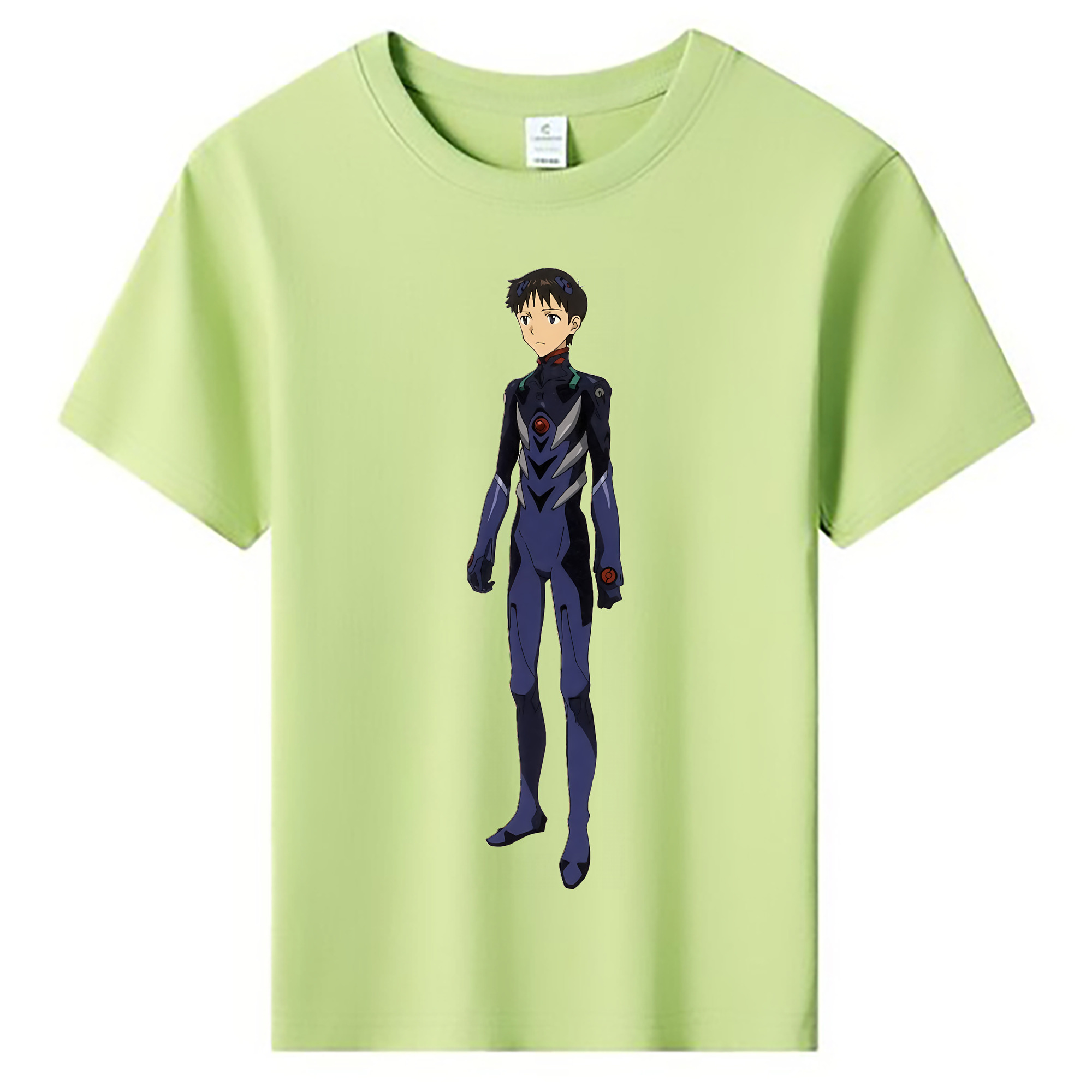 （画像用） EVA 新世紀エヴァンゲリオン 綿100％キッズTシャツ（フロントプリント）